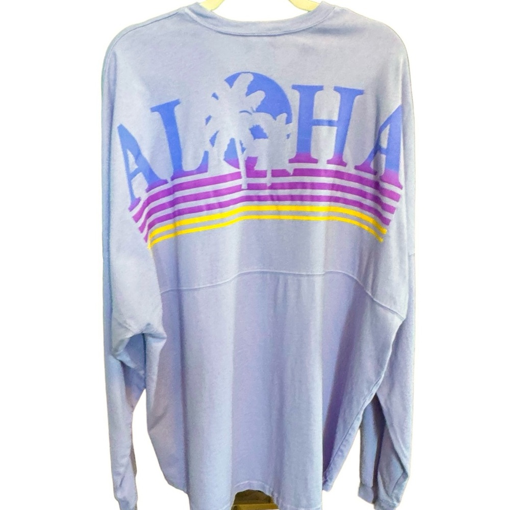Aloha SPIRIT JERSEY® 100% Cotton-new XXL Unisex purple Gorgeous Graphic …